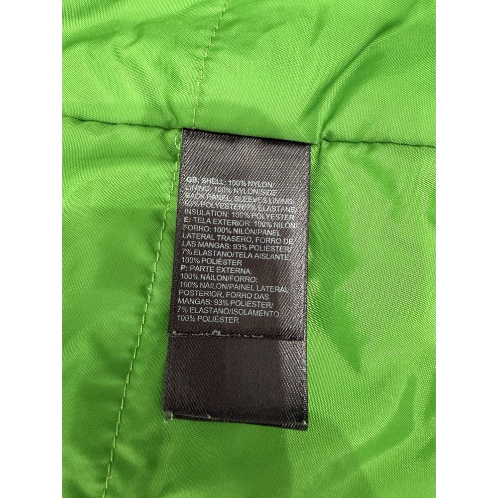 The North Face Men's Bansko Jacket Hooded Green HyVent Size L - Picture 6 of 6